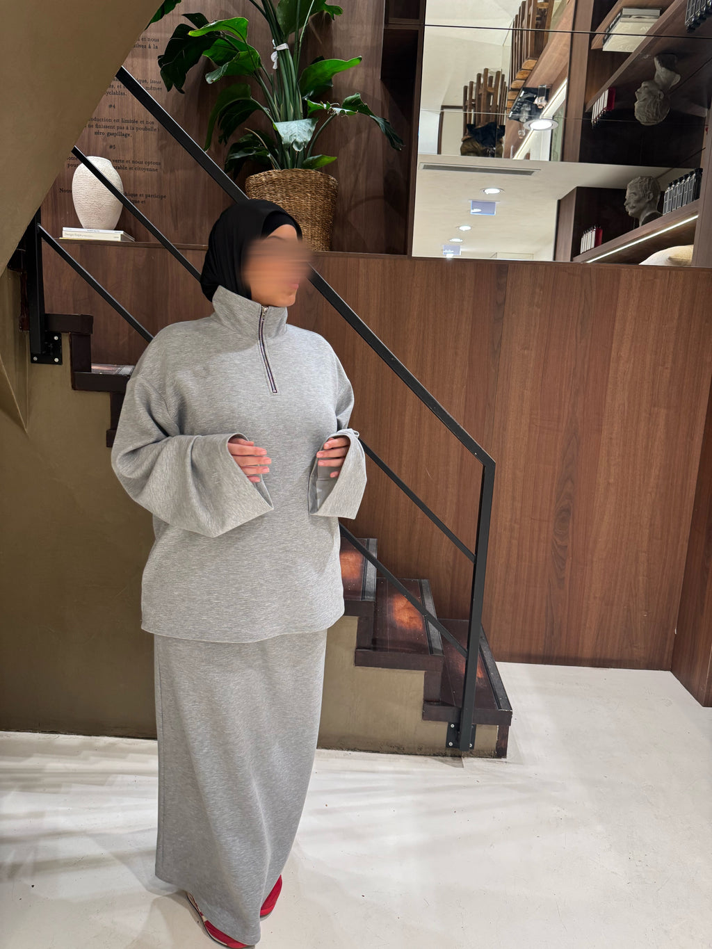 NOURA SIGNATURE SET MOTHER GREY
