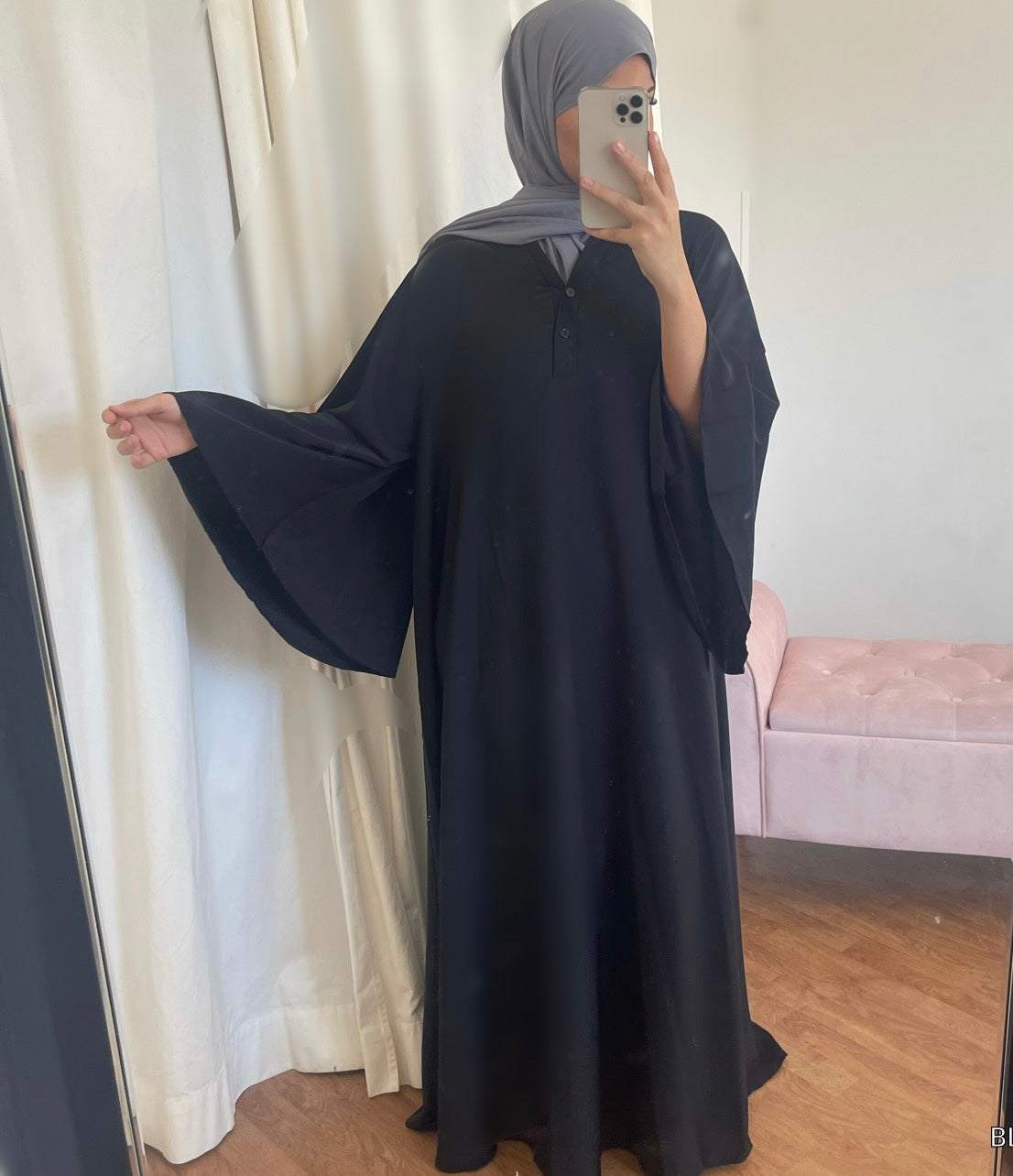 Abaya Belinda (Noir)