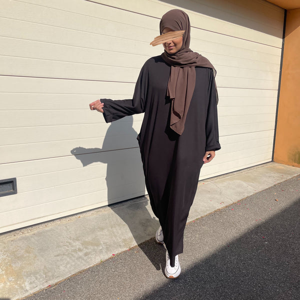 Abaya Comfy (Noir)
